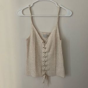 American Eagle Outfitters Lace Up Tank